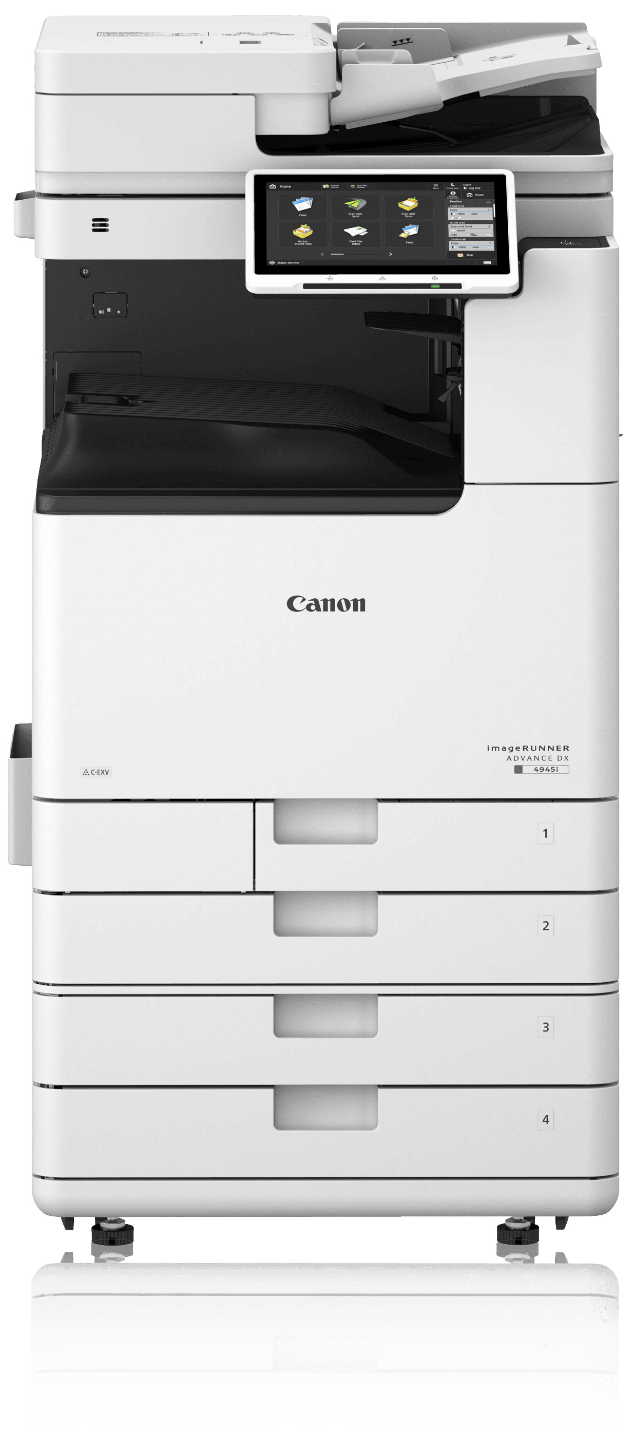 Canon iR ADV DX 4935i DIN A3 Schwarzweiß-System mit 4 Papierkassetten