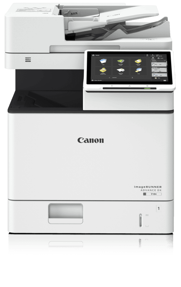 Canon A4 Schwarzweiß-Multifunktionssystem mit einer Kassette