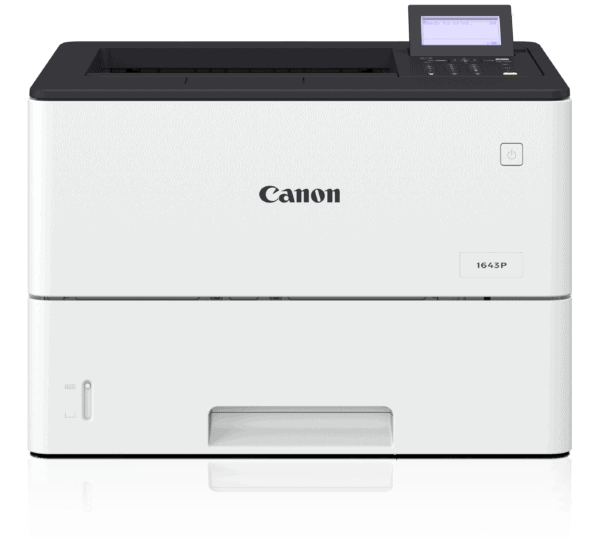 Canon Schwarz-Weiß-Laserdrucker Frontansicht