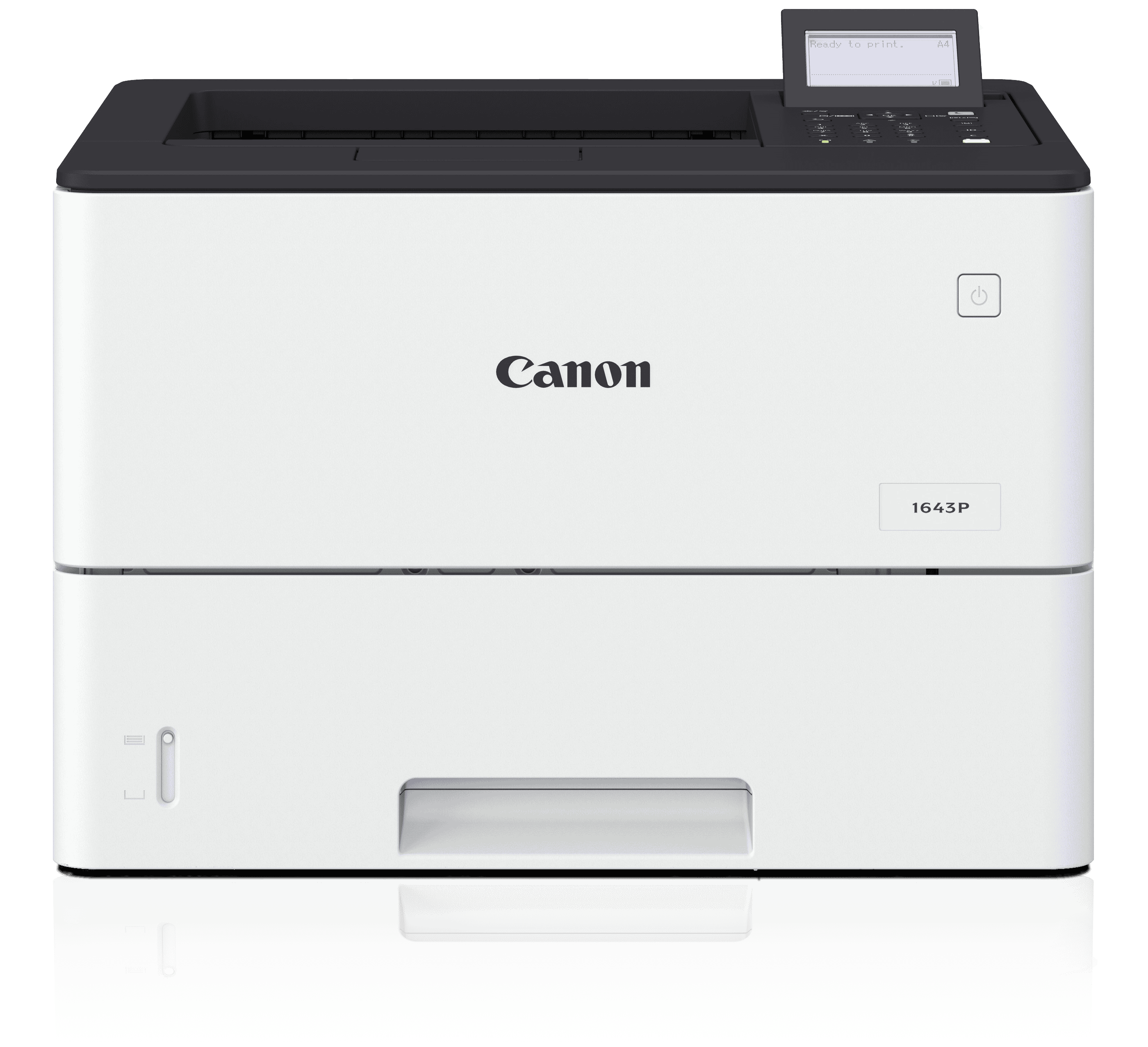 Canon Schwarz-Weiß-Laserdrucker Frontansicht