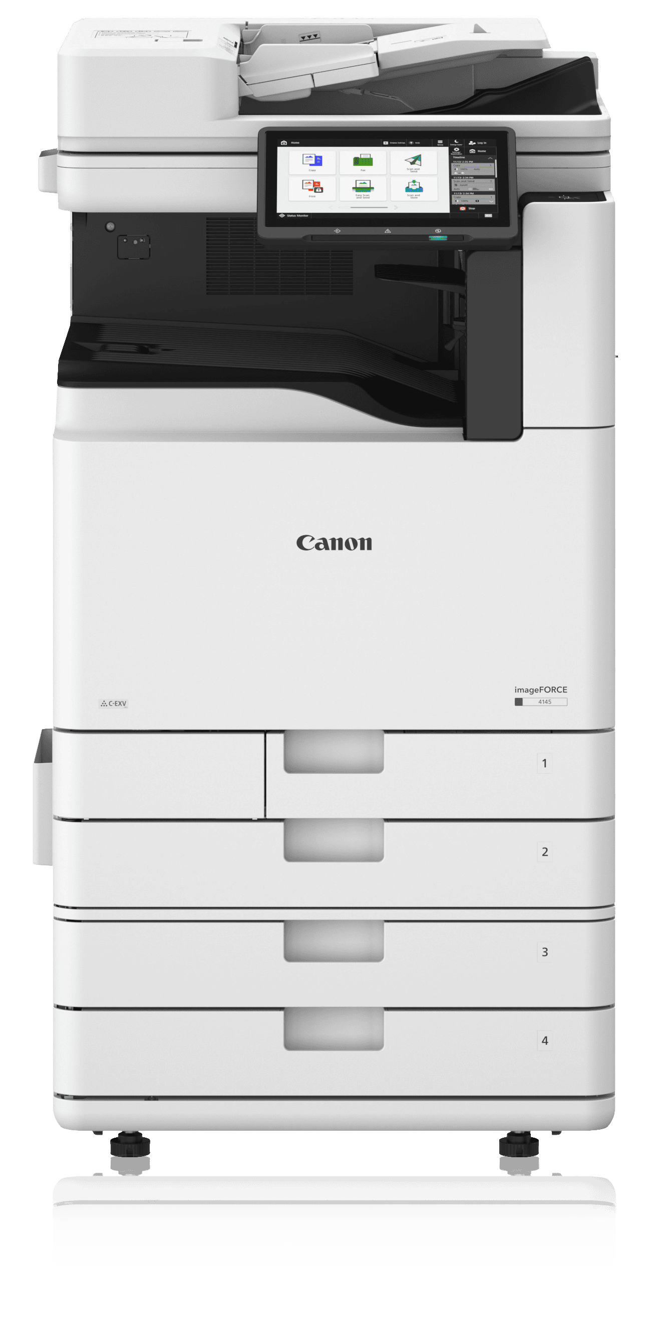 Canon imageFORCE 4100 Serie 2 Canon imageFORCE 4100 Serie mit 4 Papierkassetten