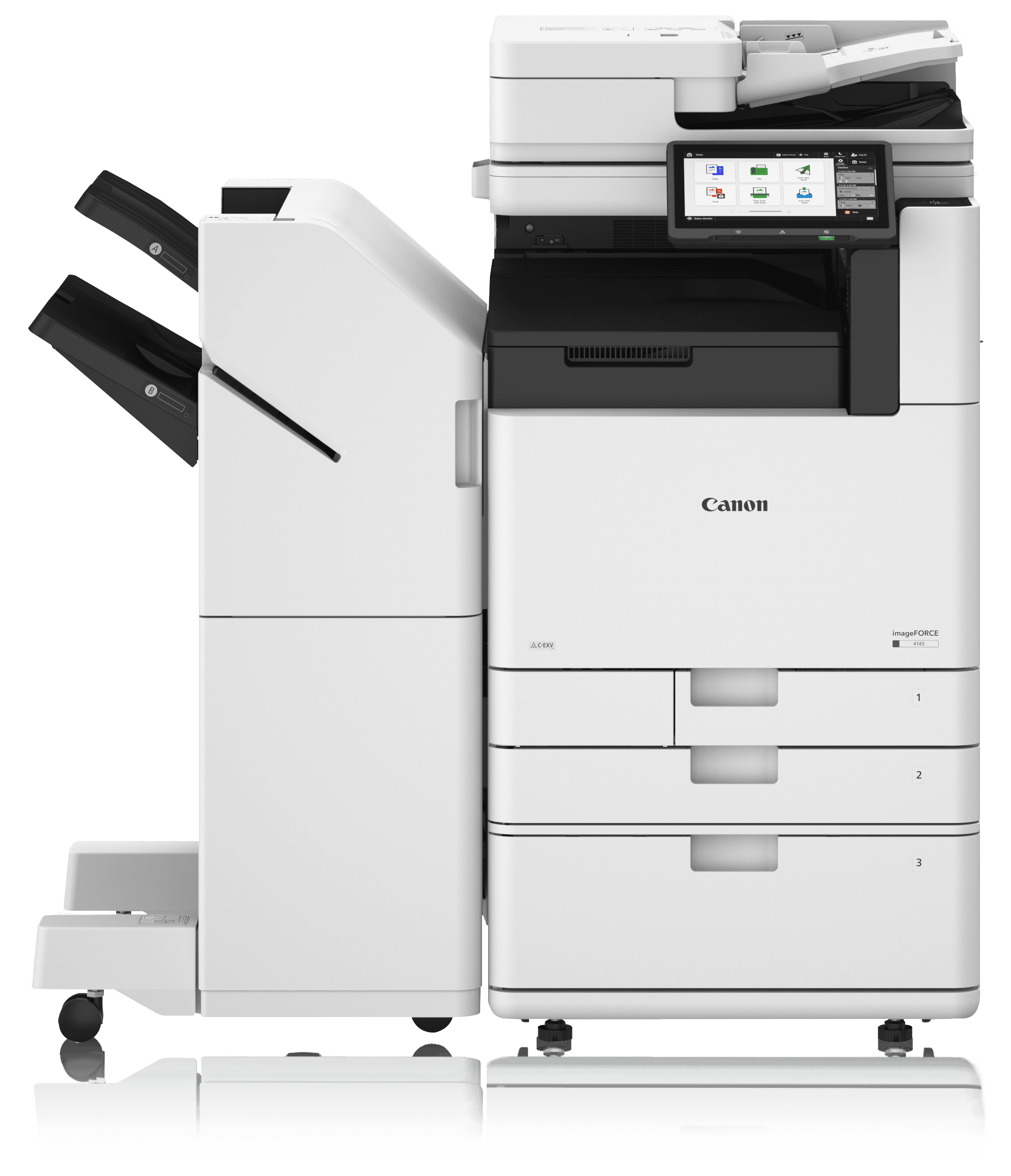 Canon imageFORCE 4100 Serie 3 Canon imageFORCE 4100 Serie mit Heftfinisher